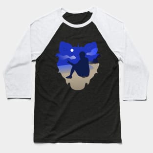 Inspired flat design Baseball T-Shirt